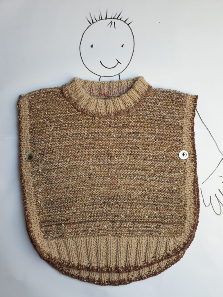 Poncho beige