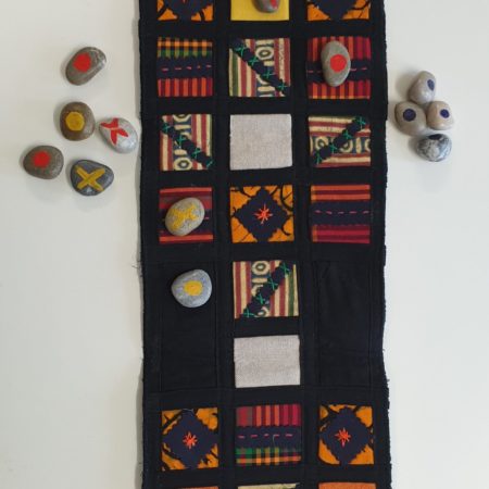 jeu royal d'Ur, noir