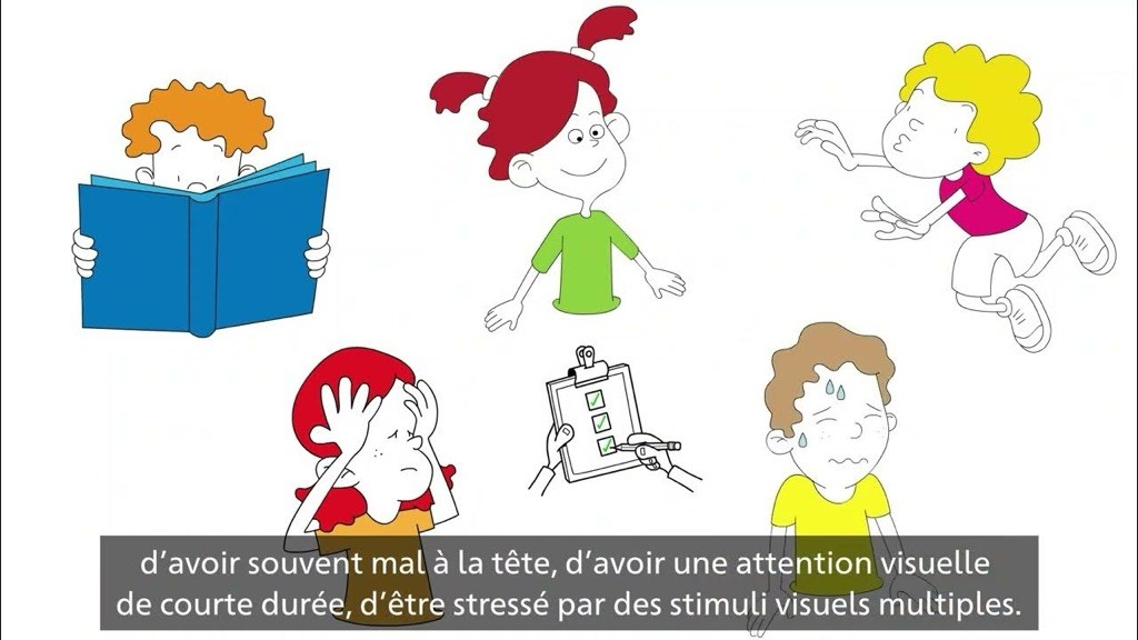 Vidéo explicative sur les enfants et jeunes en âge scolaire vivant avec une déficience visuelle